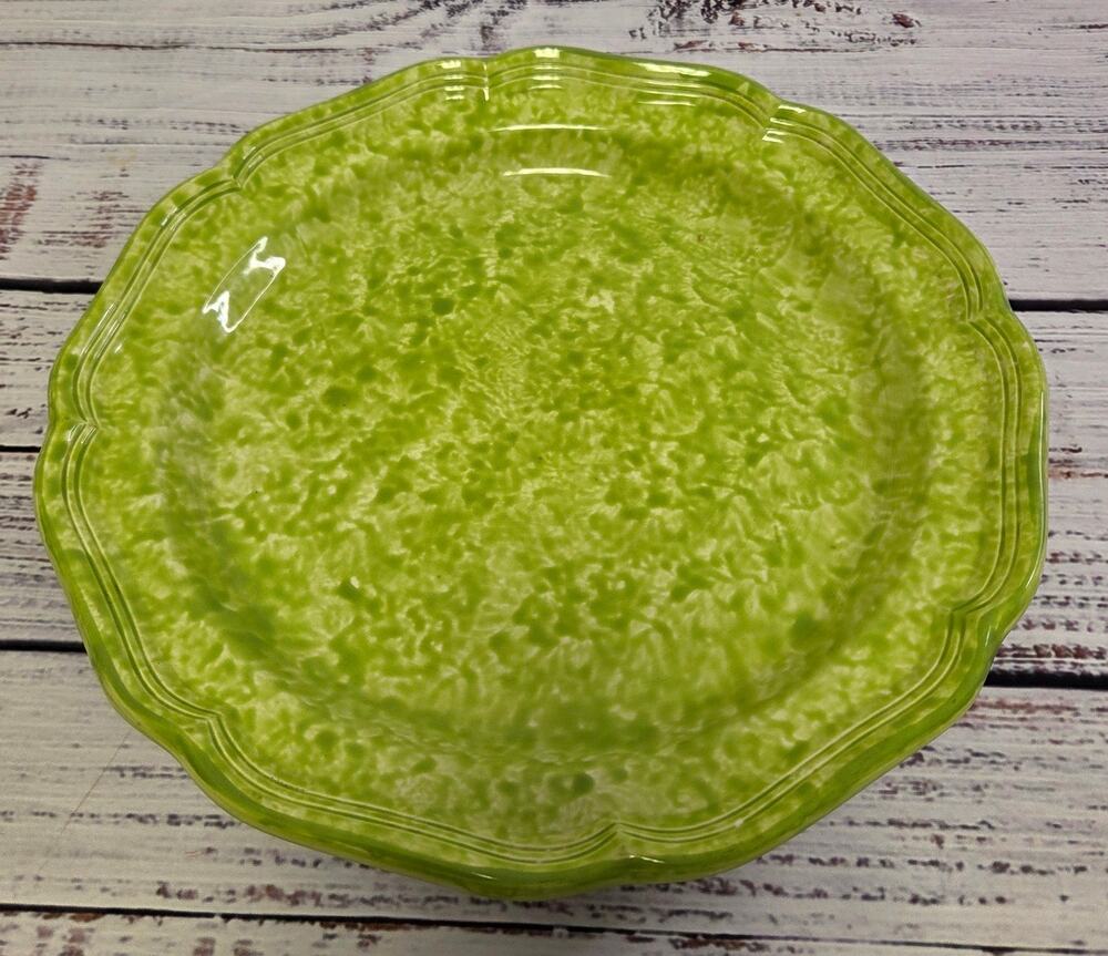 Mikasa Country Charm D9401 Broccoli Green Serving Plate Japan